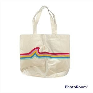 Madewell Insider Rainbow Wave Tote Bag PRIDE